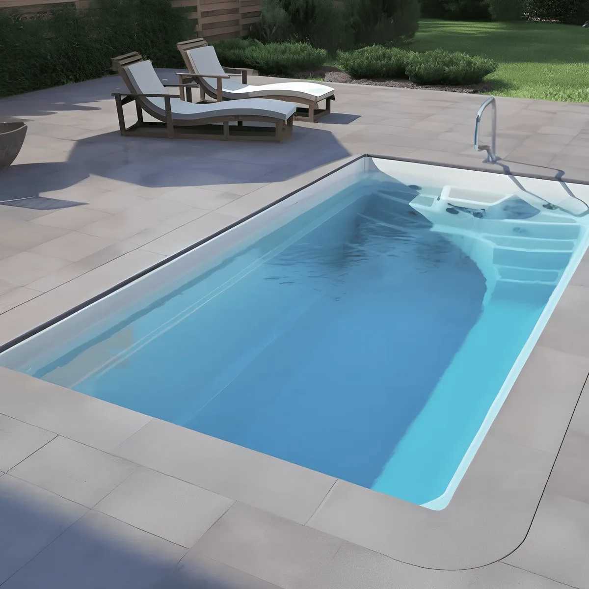 Композитный бассейн Laguna 5 — вид сверху в Саратове