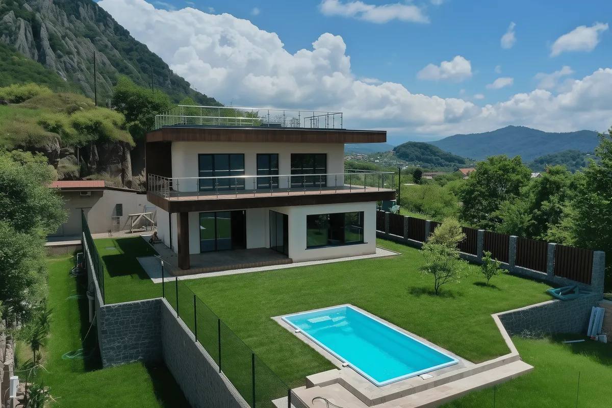 Композитный бассейн Laguna 6 — визуализация в Саратове