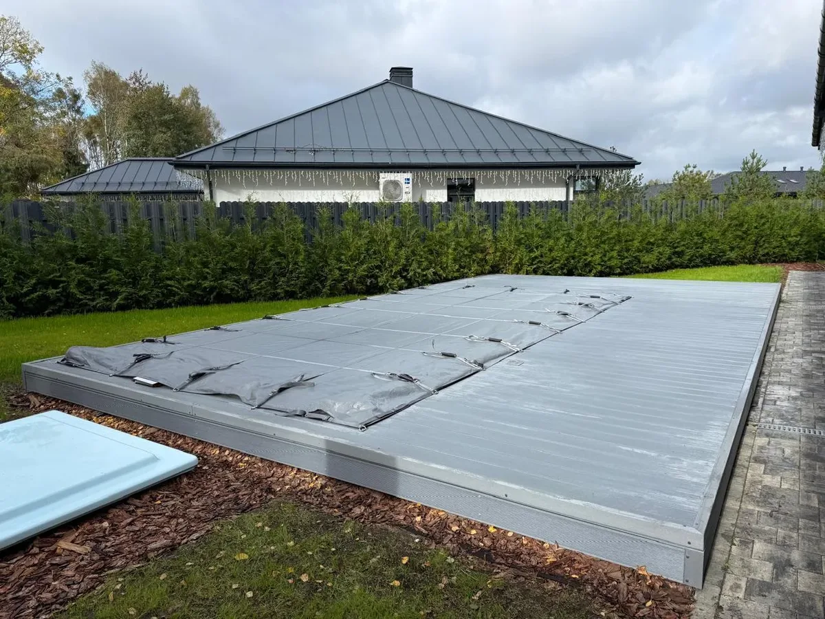 Покрывало Laguna Cover Mesh — установка в Саратове