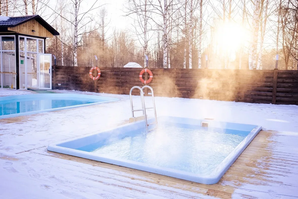 Композитный бассейн Laguna 4 — установка в Саратове