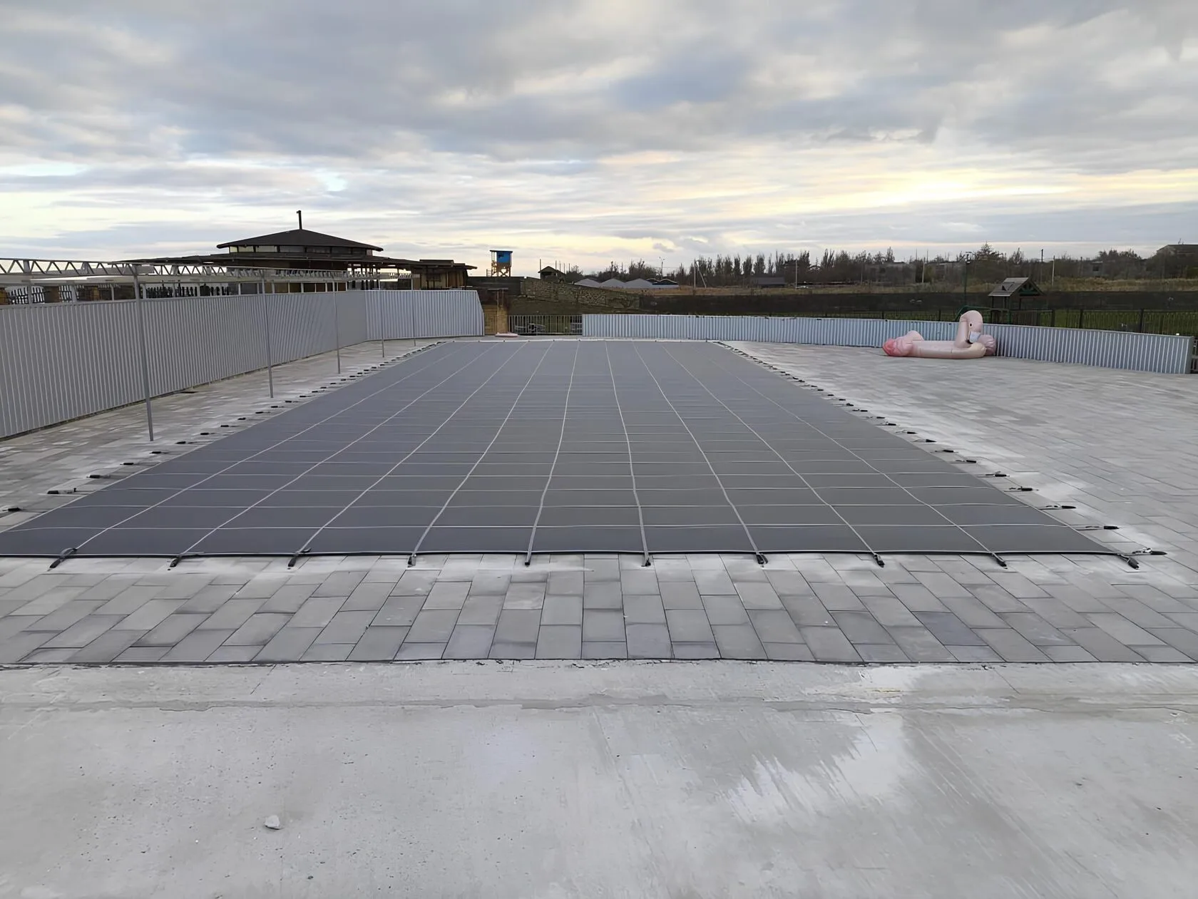 Защитное покрывало для бассейна в Саратове