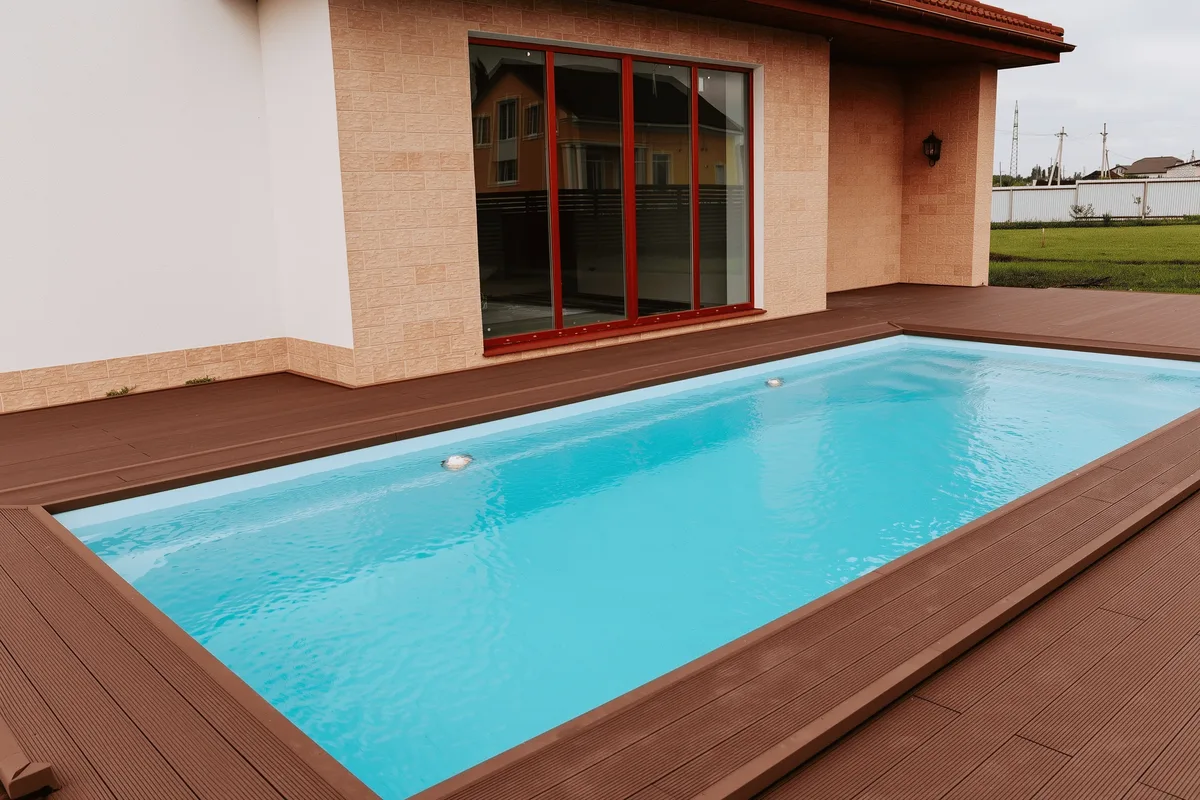 Композитный бассейн Laguna 8 — вид сверху в Саратове