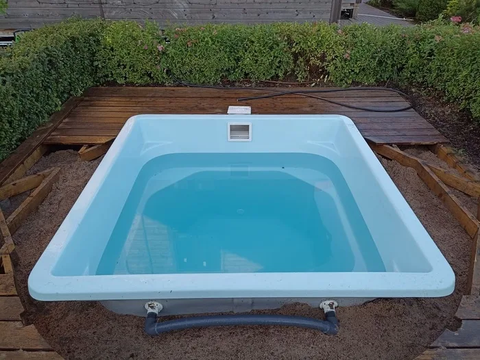 Композитная купель Laguna 2 — установка в Саратове