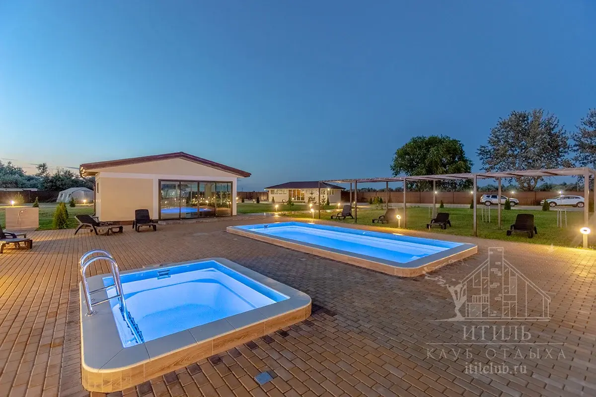 Композитная купель Laguna 3 — установка в Саратове